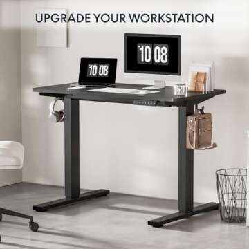 FLEXISPOT EN1 Electric Height Adjustable Desk for Comfort