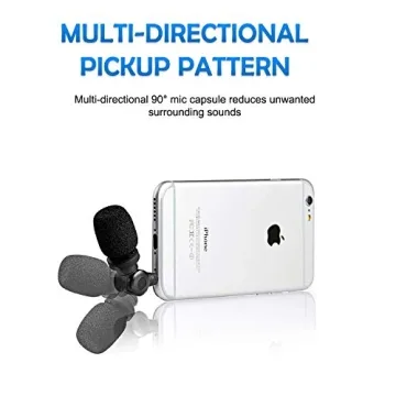 Saramonic SmartMic Mini Microphone for Smartphones and Vlogging