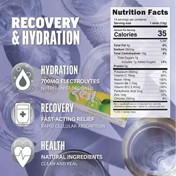 Zest Energy Tea & Hydration Electrolyte Powder - Variety Pack - 4 Tea Bags + 6 Travel Packets - Mix w/Water - Low Sugar Supplement - Recovery, Energy, & Focus Drink - IV Pillars of Liquid Rehydration