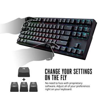 Cooler Master MasterKeys Gaming Mechanical Keyboard with RGB Lighting