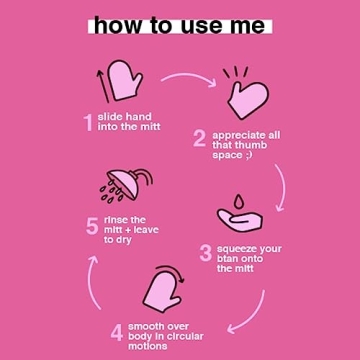 Flawless b.tan Self Tanning Mitt, Streak-Free and Easy to Use