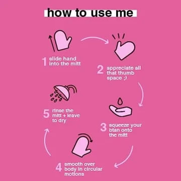 Flawless b.tan Self Tanning Mitt, Streak-Free and Easy to Use