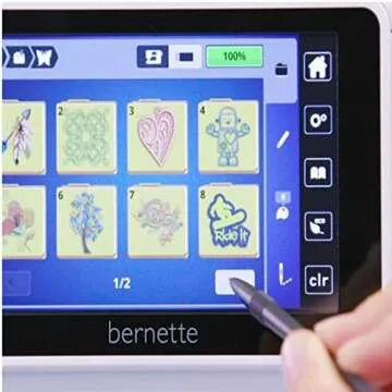 Bernette B79 Sewing & Embroidery Machine with Holiday Bundle