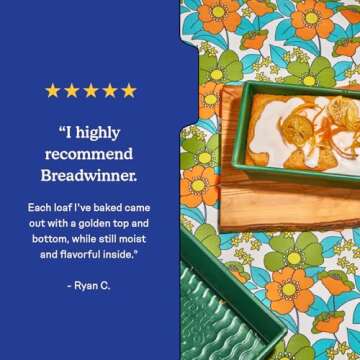 Great Jones Breadwinner (Blueberry) | Nonstick Loaf Pan for Bread, Cakes & More | Aluminized Steel with Easy Release Coating | Oven-Safe to 450°F | Even Heat Distribution | Dishwasher-Friendly