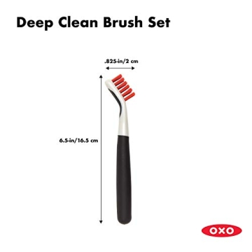 OXO Good Grips Deep Clean Brush Set for Effortless Cleaning