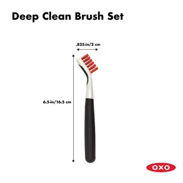 OXO Good Grips Deep Clean Brush Set for Effortless Cleaning
