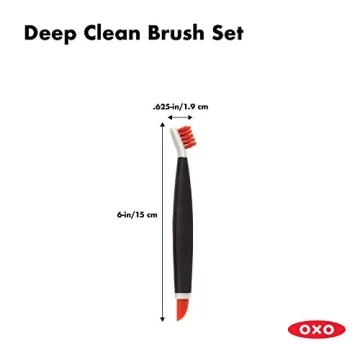 OXO Good Grips Deep Clean Brush Set for Effortless Cleaning