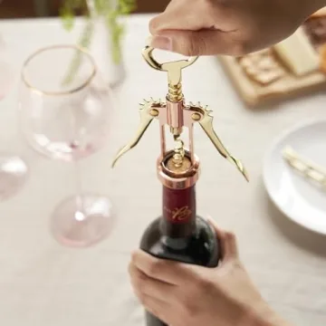 Stylish Two-Tone Corkscrew for Wine Lovers