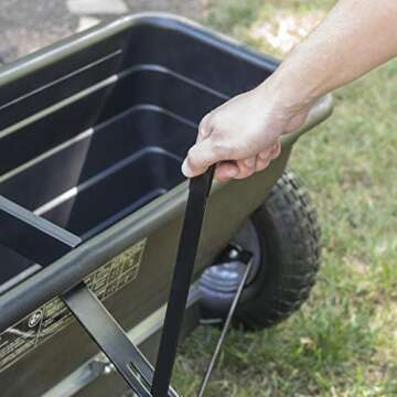 Agri-Fab 45-0288 175 lb. Tow-Behind Lawn & Garden Drop Spreader for Seed,Fertilizer, Salt, Ice Melt; Designed to Pull Behind Lawn & Garden Tractors