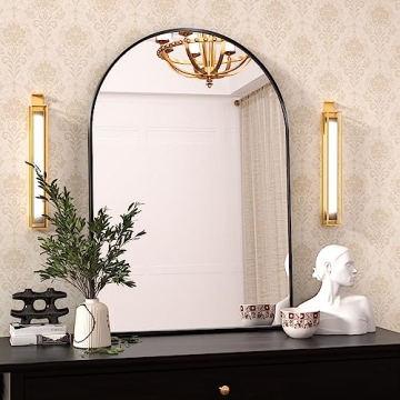 Antok Arch Bathroom Mirror - Elegant Wall Mounted Design