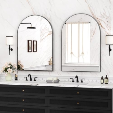 Antok Arch Bathroom Mirror - Elegant Wall Mounted Design