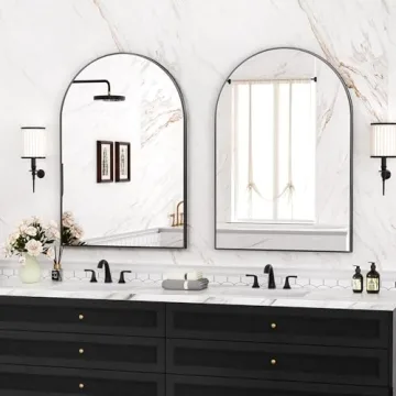 Antok Arch Bathroom Mirror - Elegant Wall Mounted Design