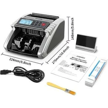 Aneken Cash Counter with Value Count and Detectors