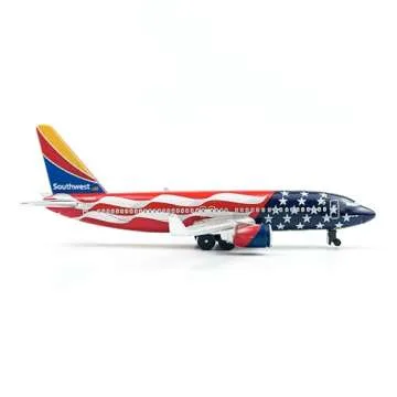 AVIAMUSE Southwest N500WR Freedom One Model Airplane, Single Plane Die-cast Model Planes Aircraft Suitable for Collection & Christmas, Birthday Gifts