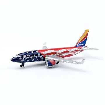 AVIAMUSE Southwest N500WR Freedom One Model Airplane, Single Plane Die-cast Model Planes Aircraft Suitable for Collection & Christmas, Birthday Gifts