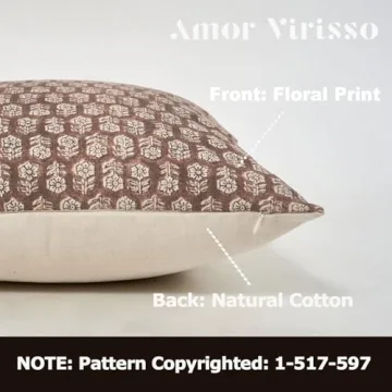 Amor Virisso Floral Pillow Covers for Stylish Home Decor