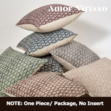 Amor Virisso Floral Pillow Covers for Stylish Home Decor