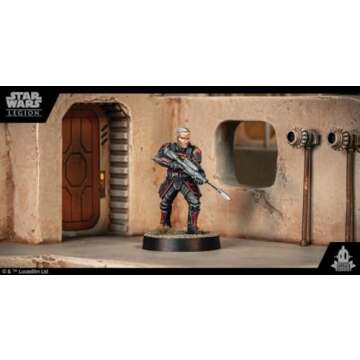Star Wars: Legion Gar Saxon COMMANDER EXPANSION - Ruthless Mandalorian Precision! Tabletop Miniatures Strategy Game for Kids and Adults, Ages 14+, 2 Players, 3 Hour Playtime, Made by Atomic Mass Games