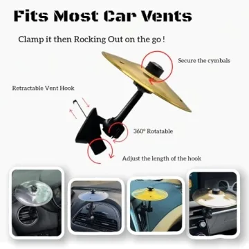 Fun Car Cymbal - Perfect for All Vehicle Types