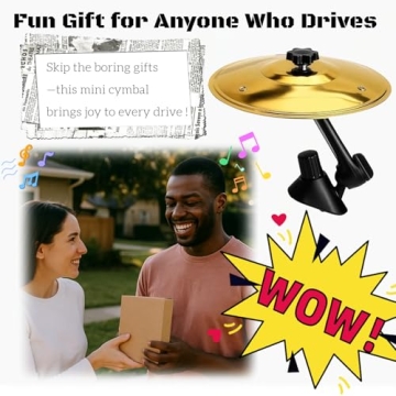 Fun Car Cymbal - Perfect for All Vehicle Types