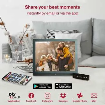 WiFi Digital Picture Frame - Instant Photo Sharing