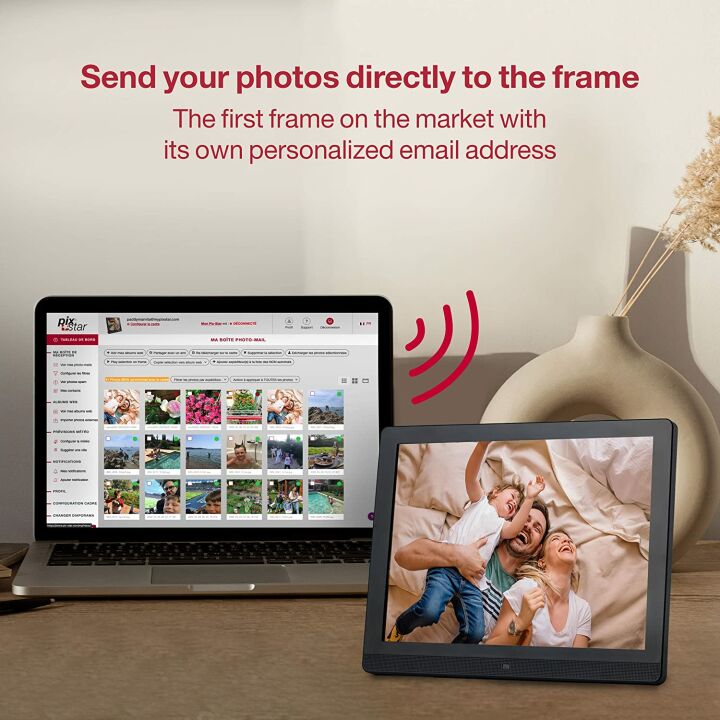 WiFi Digital Picture Frame - Instant Photo Sharing