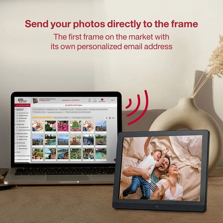 WiFi Digital Picture Frame - Instant Photo Sharing
