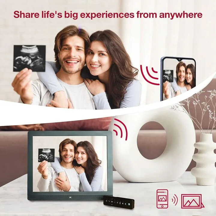 WiFi Digital Picture Frame - Instant Photo Sharing