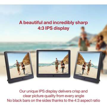 WiFi Digital Picture Frame - Instant Photo Sharing