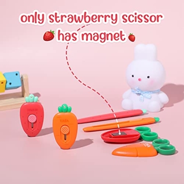 Cute Mini Utility Knives for Crafts and Office Use - 6 Pcs