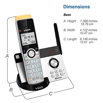 VTech IS8121-4 Cordless Phone with Bluetooth Connectivity
