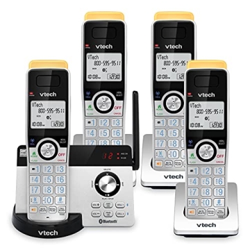 VTech IS8121-4 Cordless Phone with Bluetooth Connectivity