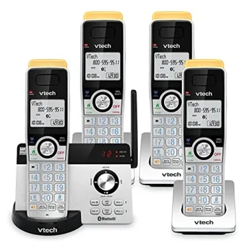 VTech IS8121-4 Cordless Phone with Bluetooth Connectivity