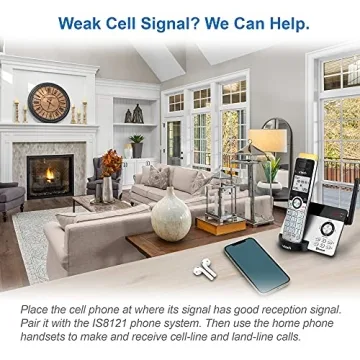 VTech IS8121-4 Cordless Phone with Bluetooth Connectivity