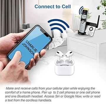 VTech IS8121-4 Cordless Phone with Bluetooth Connectivity