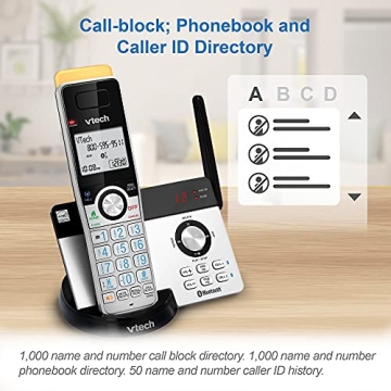 VTech IS8121-4 Cordless Phone with Bluetooth Connectivity