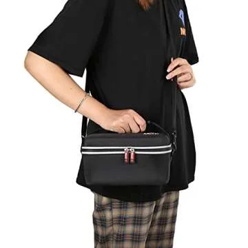 Mchoi Hard Travel Case Fits for Canon EOS Rebel T7 DSLR Camera with 18-55mm Lens, Case Only