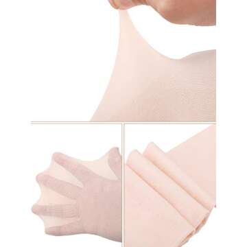 Syhood 6 Pairs Girls Dance Tights Soft Toddler Dance Ballet Tights for Toddler Girls Favor (Nude, White,Black,M)