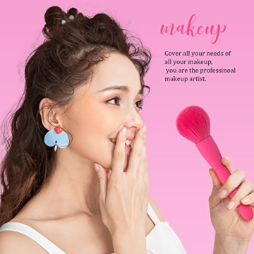 Cute Makeup Brush Set 15 Piece Premium Quality for Travel