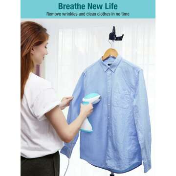 Fast Heating Portable Clothes Steamer with Auto-Off