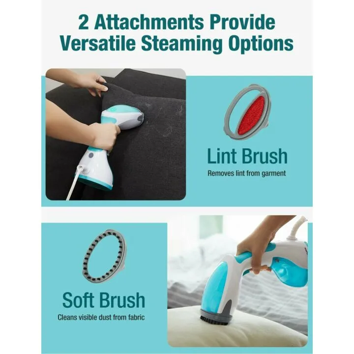 Fast Heating Portable Clothes Steamer with Auto-Off