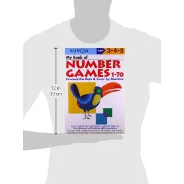 Kumon My Book Of Number Games 1-70 for Ages 3-5