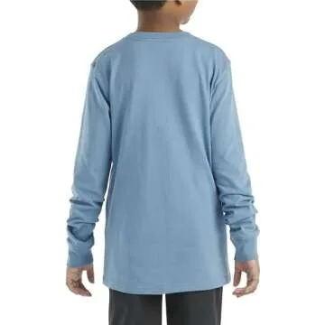 Carhartt Long Sleeve Crewneck T-Shirt for Boys 6-14