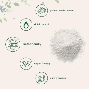 Micro Ingredients Organic Coconut Milk Powder, 2 Pound (32 Ounce), Plant-Based Creamer, Perfect for Coffee, Tea and Smoothie, Non-GMO and Keto Friendly