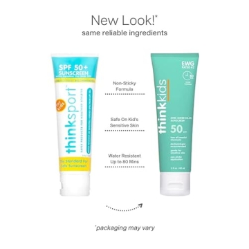Thinksport Kids Sunscreen SPF 50+ Mineral Safe Protection