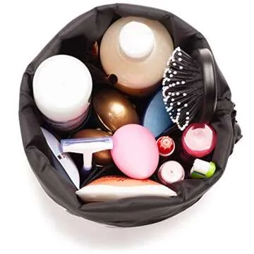 Jadyn Cinch Top Makeup Organizer - Stylish & Spacious