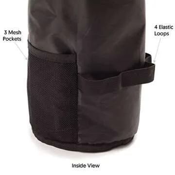 Jadyn Cinch Top Makeup Organizer - Stylish & Spacious