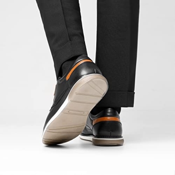 Bruno Marc Men's Casual Dress Oxfords Shoes Business Formal Derby Sneakers,Black,Size10.5,SBOX2336M