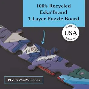 Time Warp Puzzle Mystery Jigsaw Puzzle 1000 Pieces for Adults Day Night Series - A Challenging, Difficult, Picture Changing Puzzle to Solve 26.625 x 19.25 in (Obon Festival)