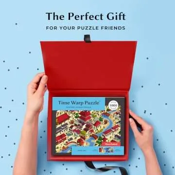 Time Warp Puzzle Mystery Jigsaw Puzzle 1000 Pieces for Adults Day Night Series - A Challenging, Difficult, Picture Changing Puzzle to Solve 26.625 x 19.25 in (Obon Festival)